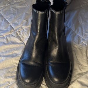 Marc Fisher Black Ankle Booties